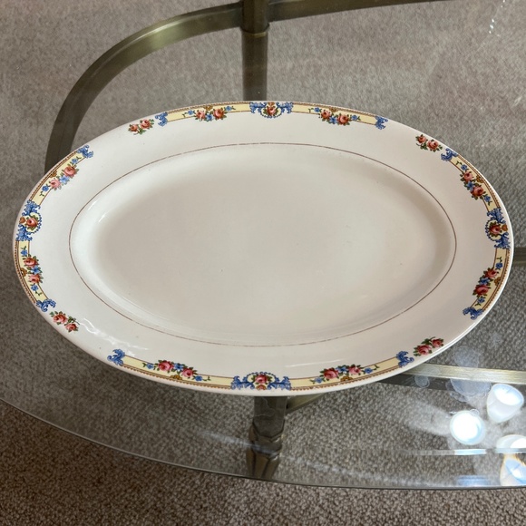 Antique Serving Platter - Picture 1 of 2